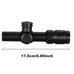 KNIGHT 2-8x20 Red Green Illuminated Reticle Scope Optical Sight with Lock Sniper Hunting Shooting