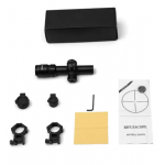 KNIGHT 2-8x20 Red Green Illuminated Reticle Scope Optical Sight with Lock Sniper Hunting Shooting