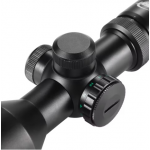 KNIGHT 3-9x40 Compact Riflescope Optic Sight Green Red Illuminated Hunting Scopes Rifle Scope Sniper Airsoft Air Gun